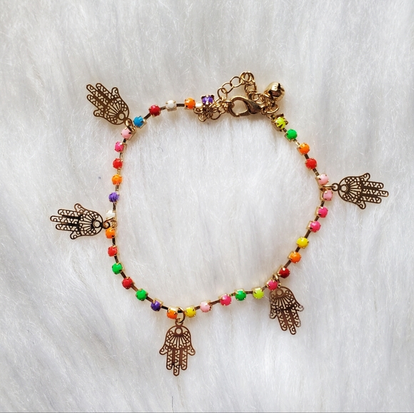 Ankle Bracelets 3 Pairs - Picture 2 of 5